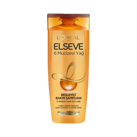 L'Oreal Elseve 6 Miraculous Oil Care Shampoo 360ml