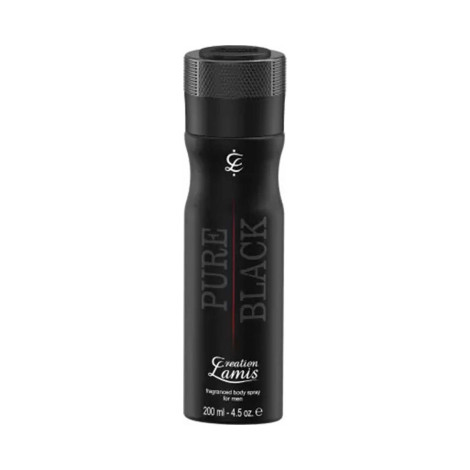 Creation Lamis Pure Black Body Spray For Man 200ml