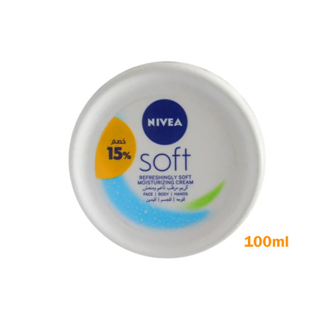 Nivea Soft Refreshingly Soft Moisturizing Cream 100ml