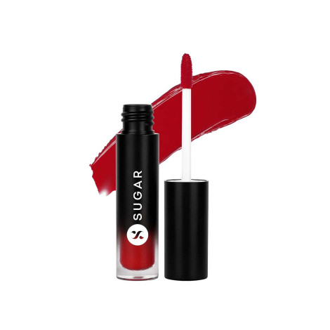 Sugar Cosmetics Mousse Muse Lip Cream - 06 Harmony In Red
