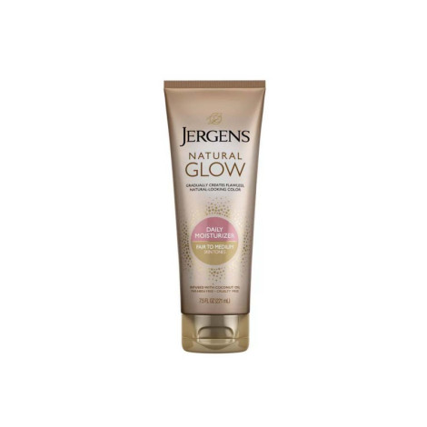 Jergens Natural Glow Daily Moisturizer Fair To Medium Skin Tone 221ml