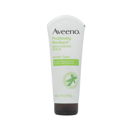 Aveeno Positively Radiant Brightening Scrub 198g