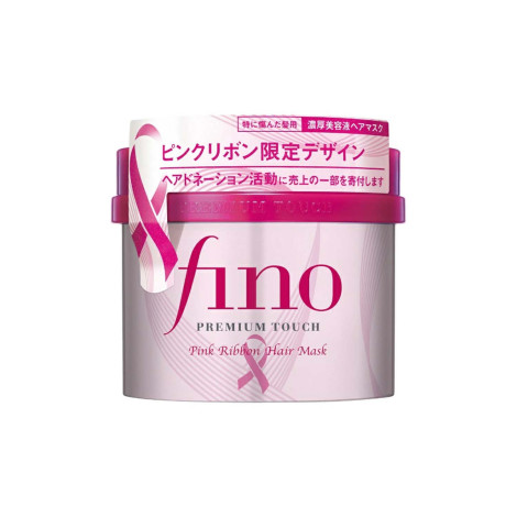 Fino Premium Touch Pink Ribbon Hair Mask 230g