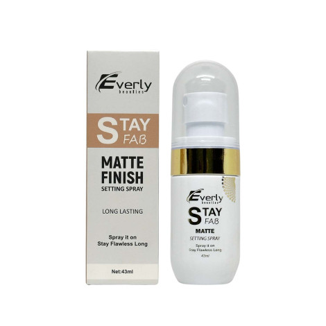 Everly Stay Fab Long Lasting Matte Finish Setting Spray 43ml