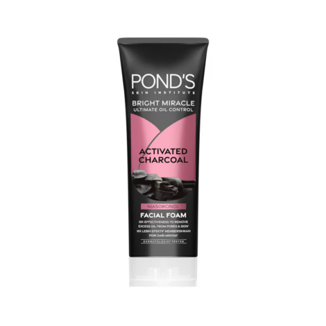 Pond's Bright Miracle Activated Charcoal Oil Control Facial Foam 100g