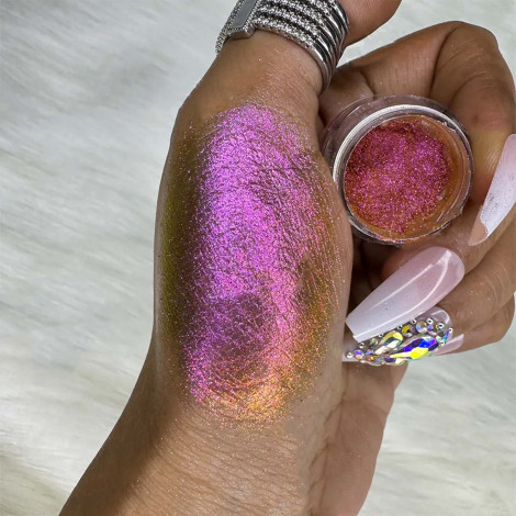 Everly Beauties Multichrome Loose Pigment Eyeshadow Series #310 Empower
