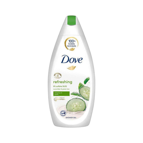 Dove Cucumber & Green Tea Refreshing Shower Gel 500ml