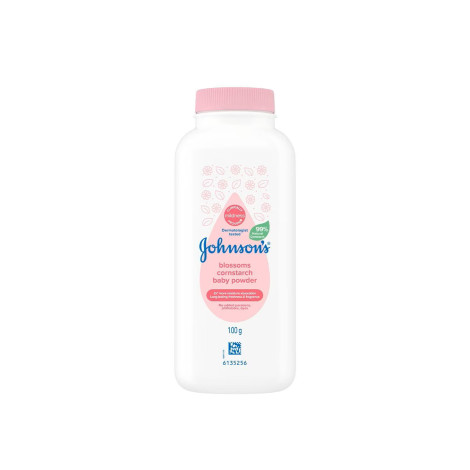 Johnson's Cornstarch Blossoms Baby Powder 100g