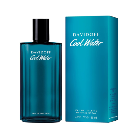 Davidoff Cool Water Eau De Toilette Natural Spray 125ml