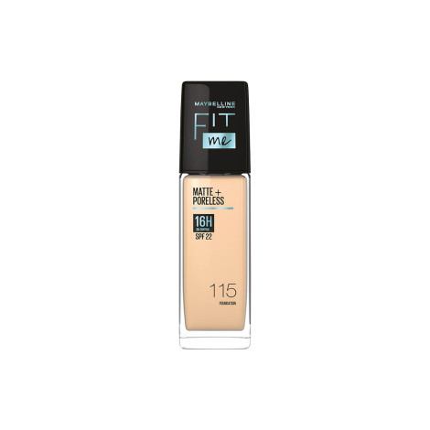 Maybelline Fit Me Matte Poreless 16H Oil Control Foundation- 115