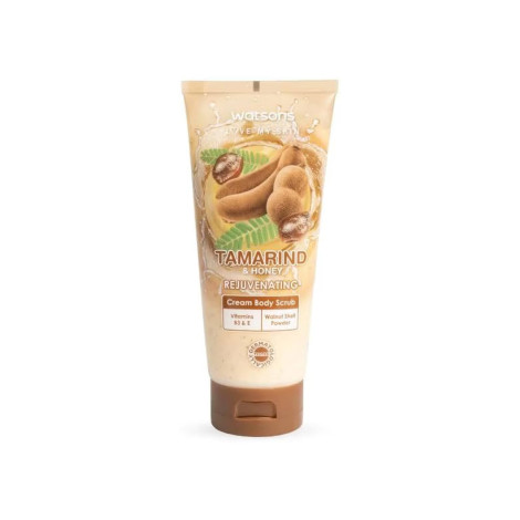 Watsons Tamarind & Honey Rejuvenating Cream Body Scrub 200g