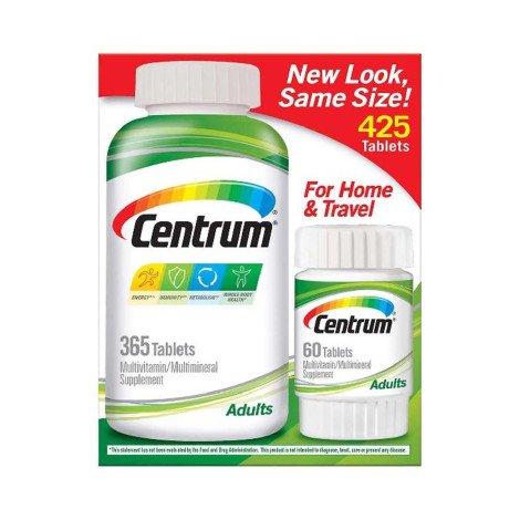 Centrum Adults Multivitamin 425 Tablets