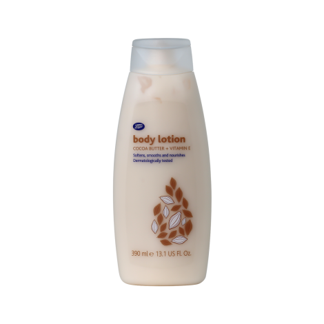 Boots Cocoa Butter & Vitamin E Body Lotion 390ml