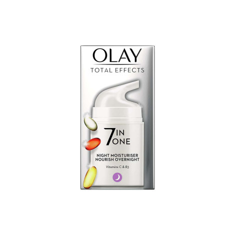Olay Total Effects 7 in One Night Moisturiser Nourish Overnight 37ml