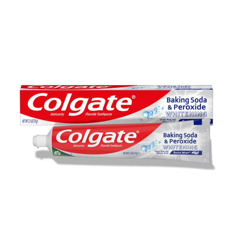 Colgate Baking Soada & Perocide Whitening Brisk Mint Fluride Toothpaste 226g