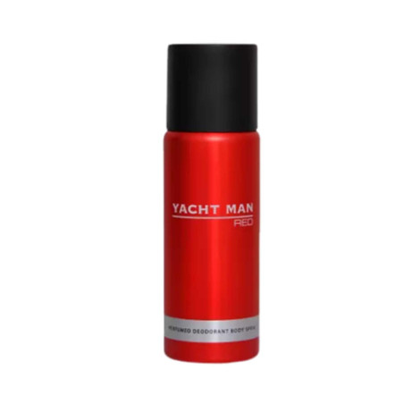 Yacht Man Red Perfumed Deodorant Body Spray 200ml