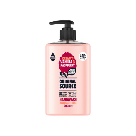 Original Source Creamy Vanilla & Raspberry Moisturising Hand Wash 300ml