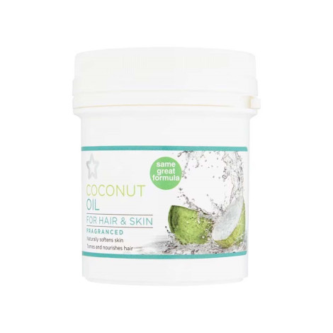 Superdrug Coconut Oil For Hair & Skin 125ml