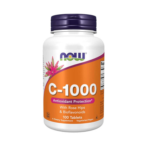 Now Foods Vitamin C-1000 – 100 Veg Capsules