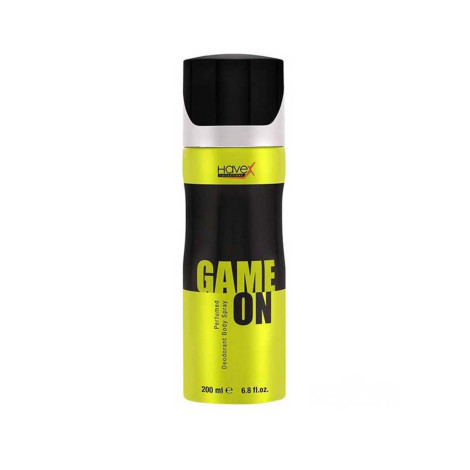Havex Game On Perfumed Deodorant Body Spray 200ml