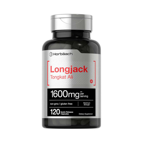 Horbaach Longjack Tongkat Ali (1600 mg) – 120 capsules