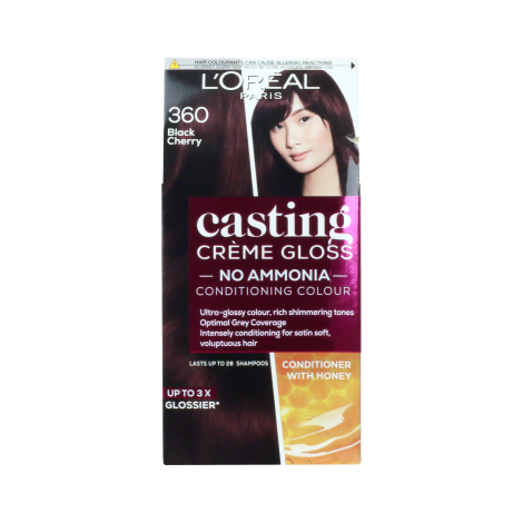 L'Oreal Casting Creme Gloss No Amonia Conditioning Colour - 360 Black Cherry