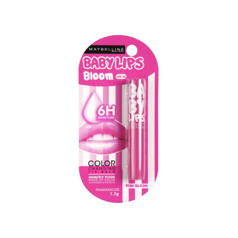 Maybelline New York Baby Lips Color Changing Lip Balm - Pink Bloom 1.7g