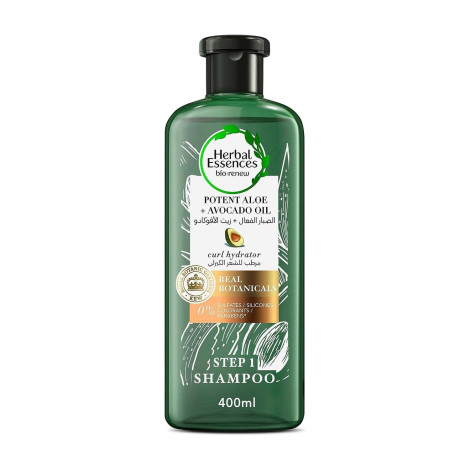 Herbal Essences Potent Aloe + Avocado Oil Step 1 Shampoo 400ml