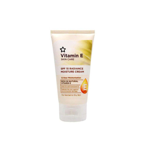 Superdrug Vitamin E Skin Care SPF 15 Radiance Moisture Cream 50ml