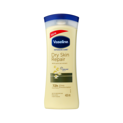 Vaseline Intensive Care Dry Skin Repair 72H Moisturising Body Lotion 400ml