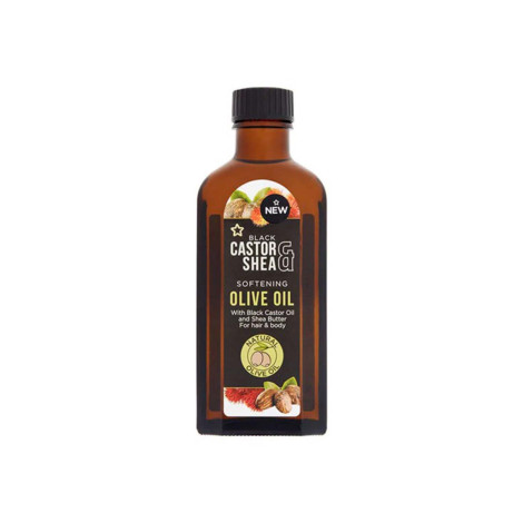 Superdrug Black Castor & Shea Softening Olive Oil 100ml