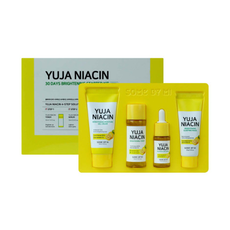 Some By Mi Yuja Niacin 30 Days Brightening Starter Kit - 1pack 4pcs