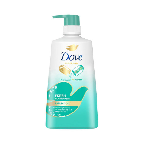 Dove Micellar + Vitamin Fresh Nourishment Shampoo 650ml