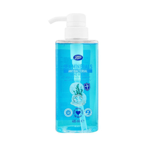 Boots Sea Minerals Antibackterial Hand Wash 485ml