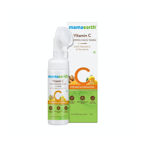 Mamaearth Vitamin C Foaming Face Wash For Skin Illumination 150ml