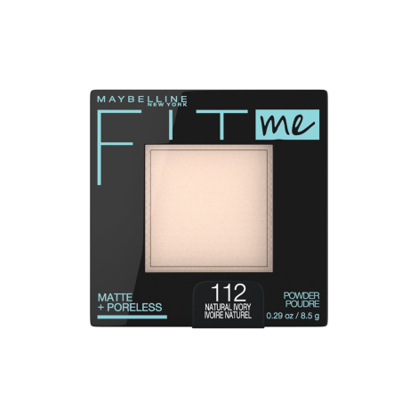 Maybelline Fit Me Matte And Poreless Pressed Powder - 112 Natural Ivory
