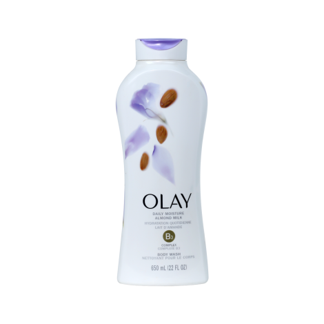 Olay Daily Moisture Almond Milk Body Wash 650ml