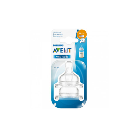 Philips Avent Anti Colic Flow Teats 6m+