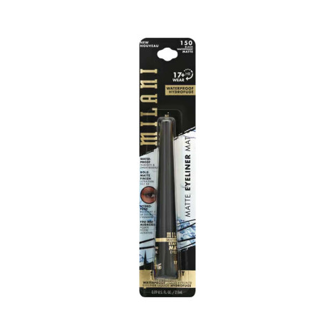Milani Waterproof Stay Put Matte Liquid Eyeliner - 150 Black