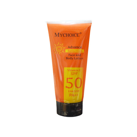 Mychoice Advance Sunscreen Face & Body Lotion Spf50 150g