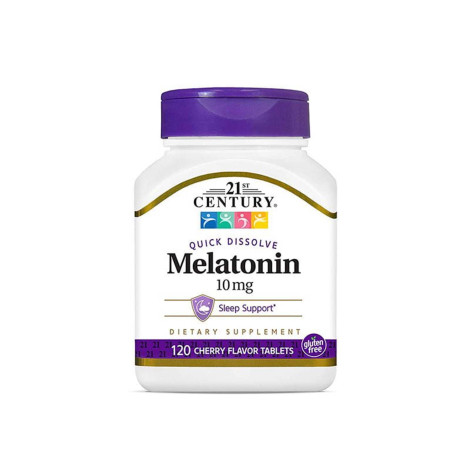 21st Century Melatonin Quick Dissolve 10 mg – 110 Tablets