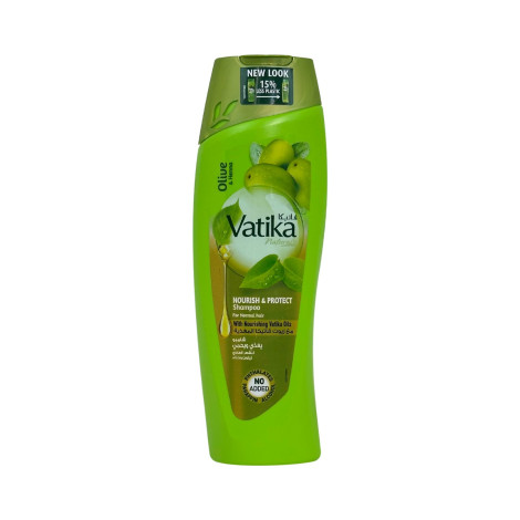 Vatika Olive & Henna Nourish & Protect Shampoo 400ml (New Packaging)