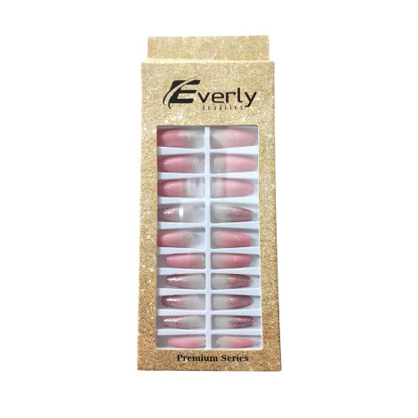 Everly Natural Fake Nails 24pcs - L103