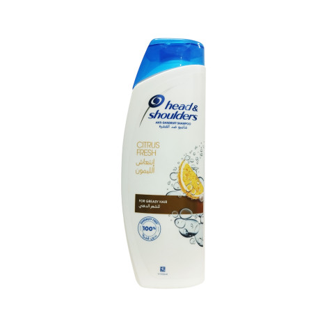 Head & Shoulders Citrus Fresh Anti Dandruff Shampoo 390ml