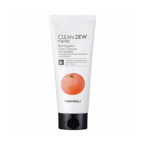 Tonymoly Clean Dew Red Grapefruit Antioxidant Foam Cleanser 180 ml