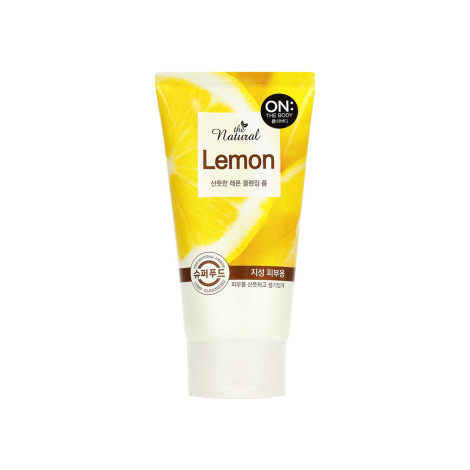 The Natural Lemon Moisture Cleansing Foam 120g