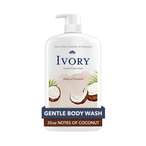 Ivory Notes of Coconut Gentle Body Wash 1.03L