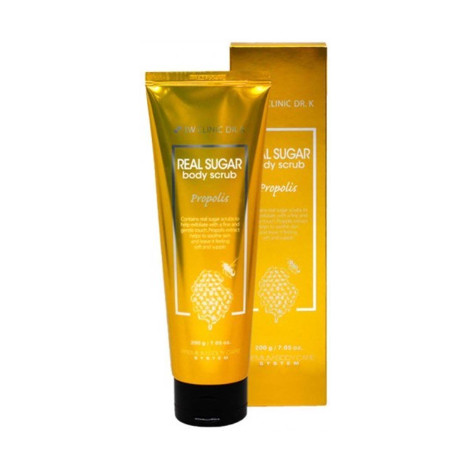3w Clinic DR.K Real Sugar Propolis Body Scrub 200g