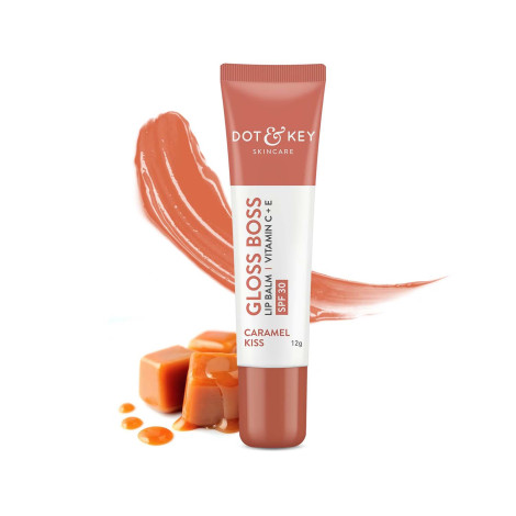 Dot & Key Gloss Boss Lip Balm - Caramel Kiss 12g
