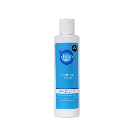 Superdrug Deep Action 2% Salicylic Acid Cleansing Lotion 200ml